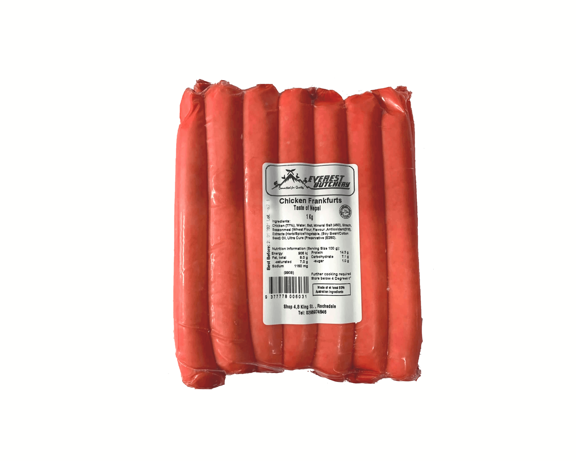 Chicken Sausage 1Kg - Indian Spices