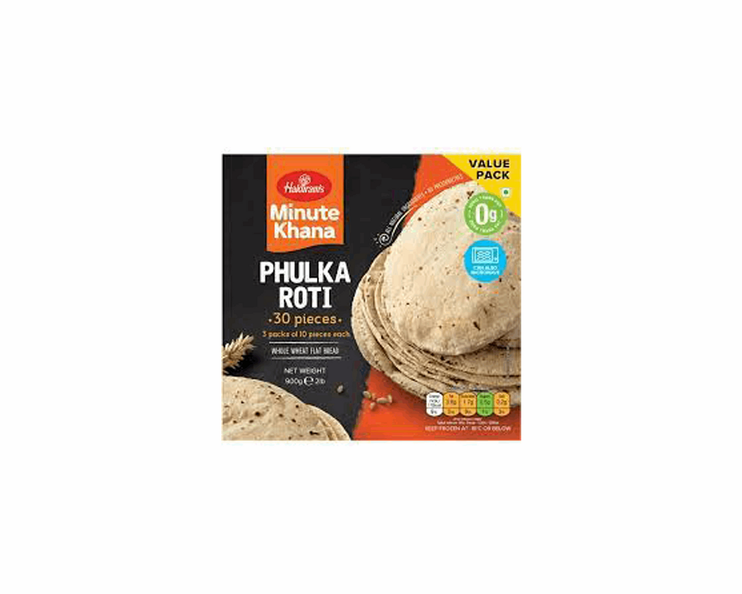 Haldiram's Pulkha Roti 900g - Indian Spices