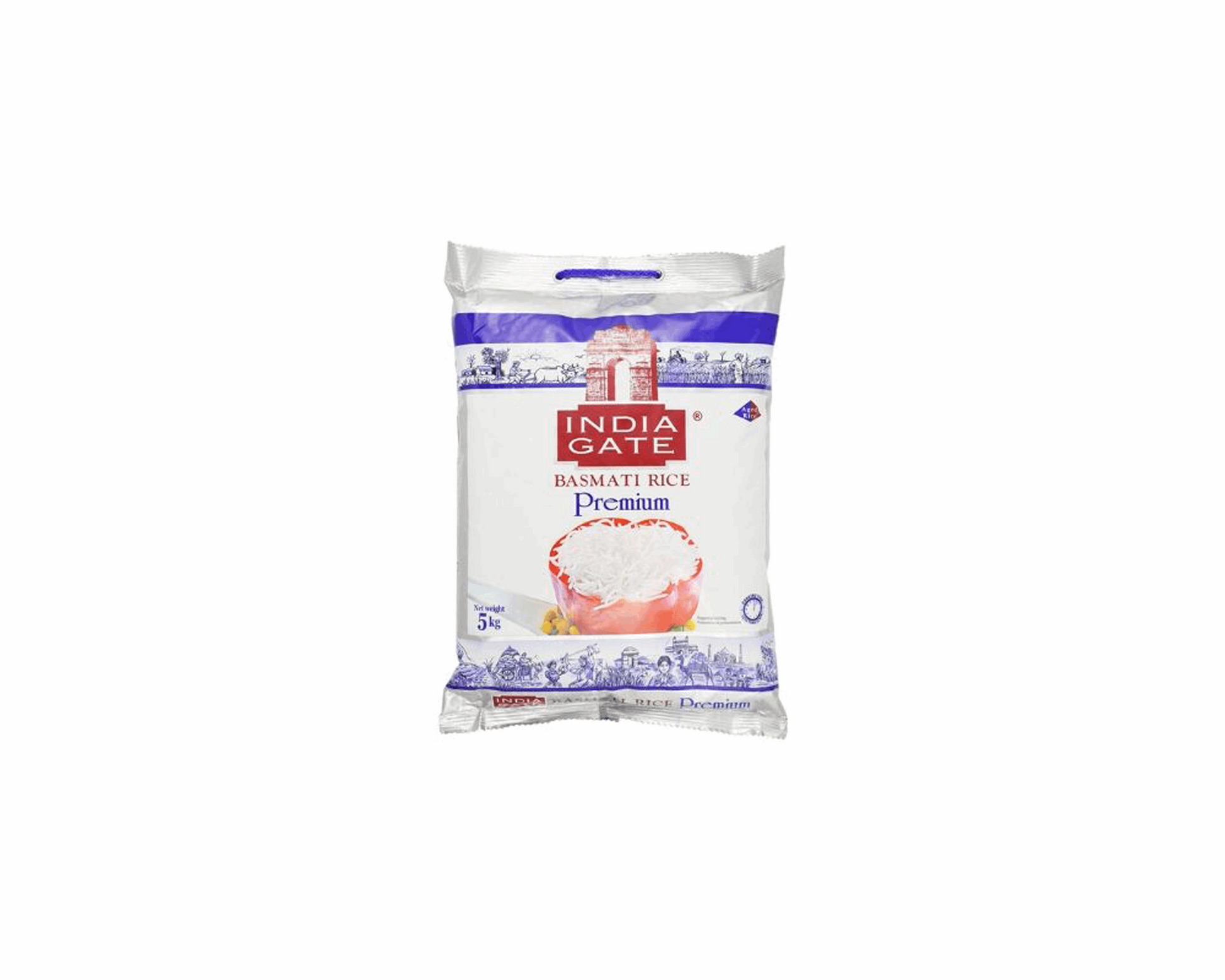 India Gate Premium Basmati Rice 5kg - Indian Spices